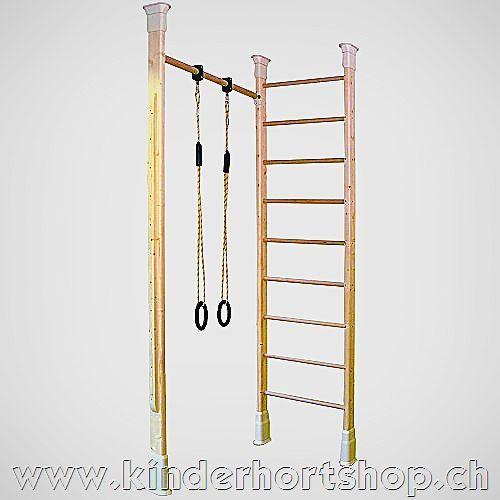 Kletterdschungel Holz Sprossenwandset
