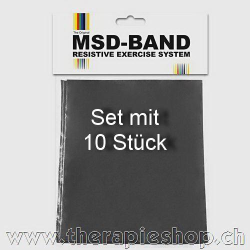 Latexband Set 2,5m schwarz